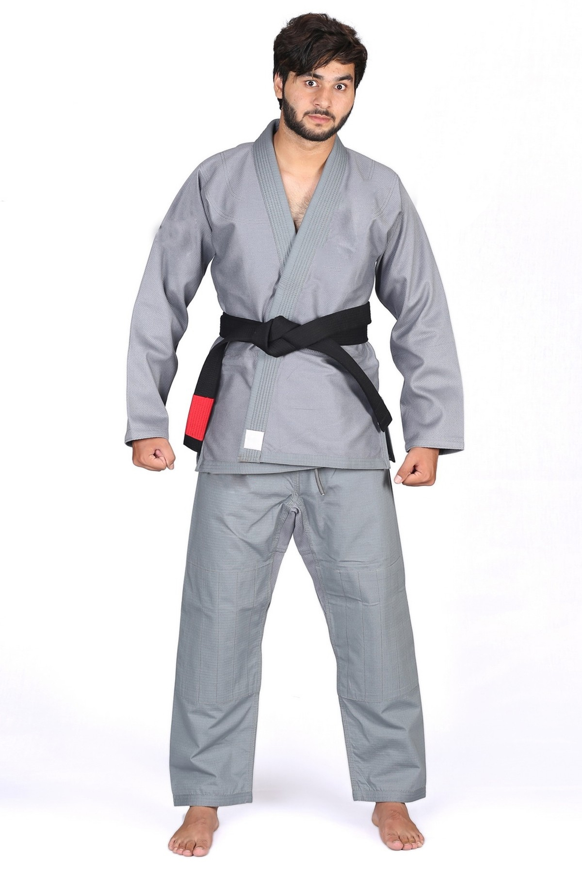 BJJ Uniform in grey